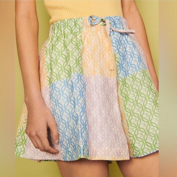 Sandro Rimini Loose Shorts With Monogram Size 38 - Picture 2 of 9